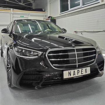 detailing auto mercedes s klass