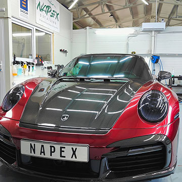 detailing auto exterior porsche stinger gtr