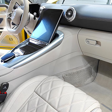 detailing auto interior mercedes s klass